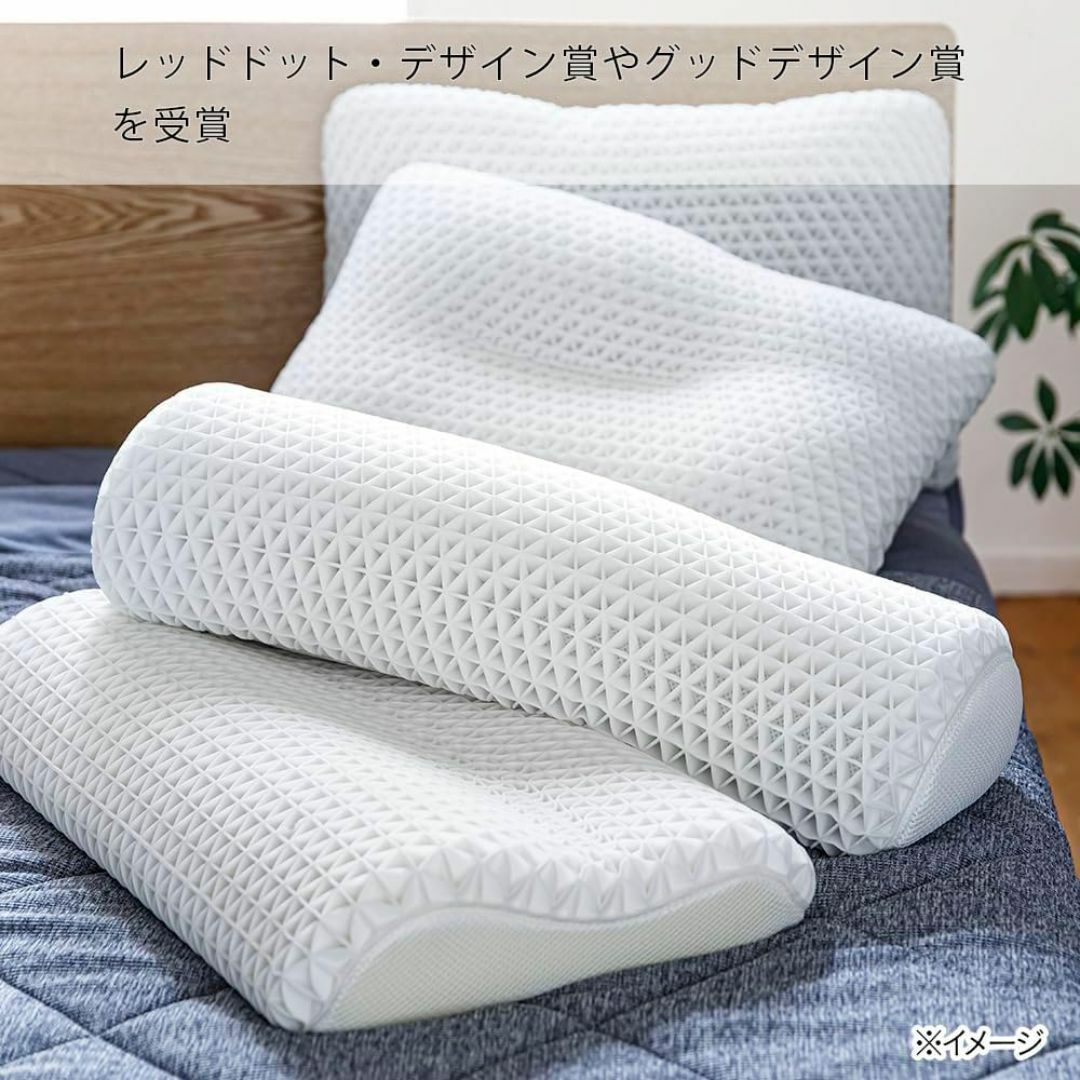 カインズ(CAINZ) 枕 21× 60cm 高さ約15cm ホワイト Moff インテリア/住まい/日用品の寝具(枕)の商品写真