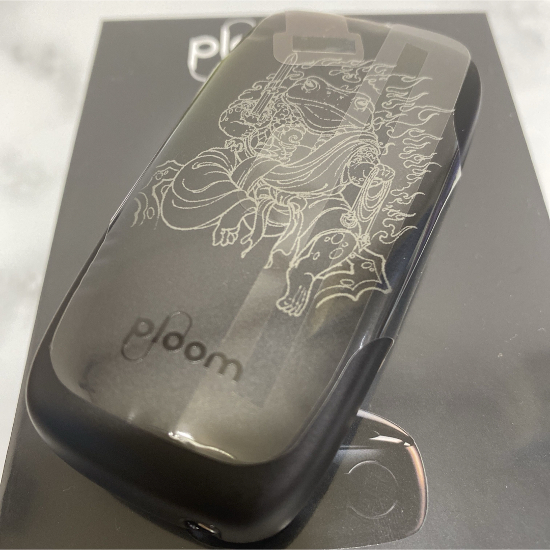 PloomTECH(プルームテック)のカエル 不動明王 デザイン プルームエックス アドバンスド Ploom X 黒 メンズのファッション小物(タバコグッズ)の商品写真