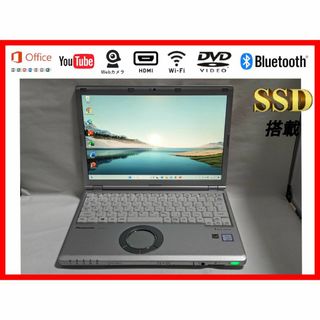 パナソニック(Panasonic)のLet's note　SZ5　高性能軽量　SSD　WIN11　Office(ノートPC)