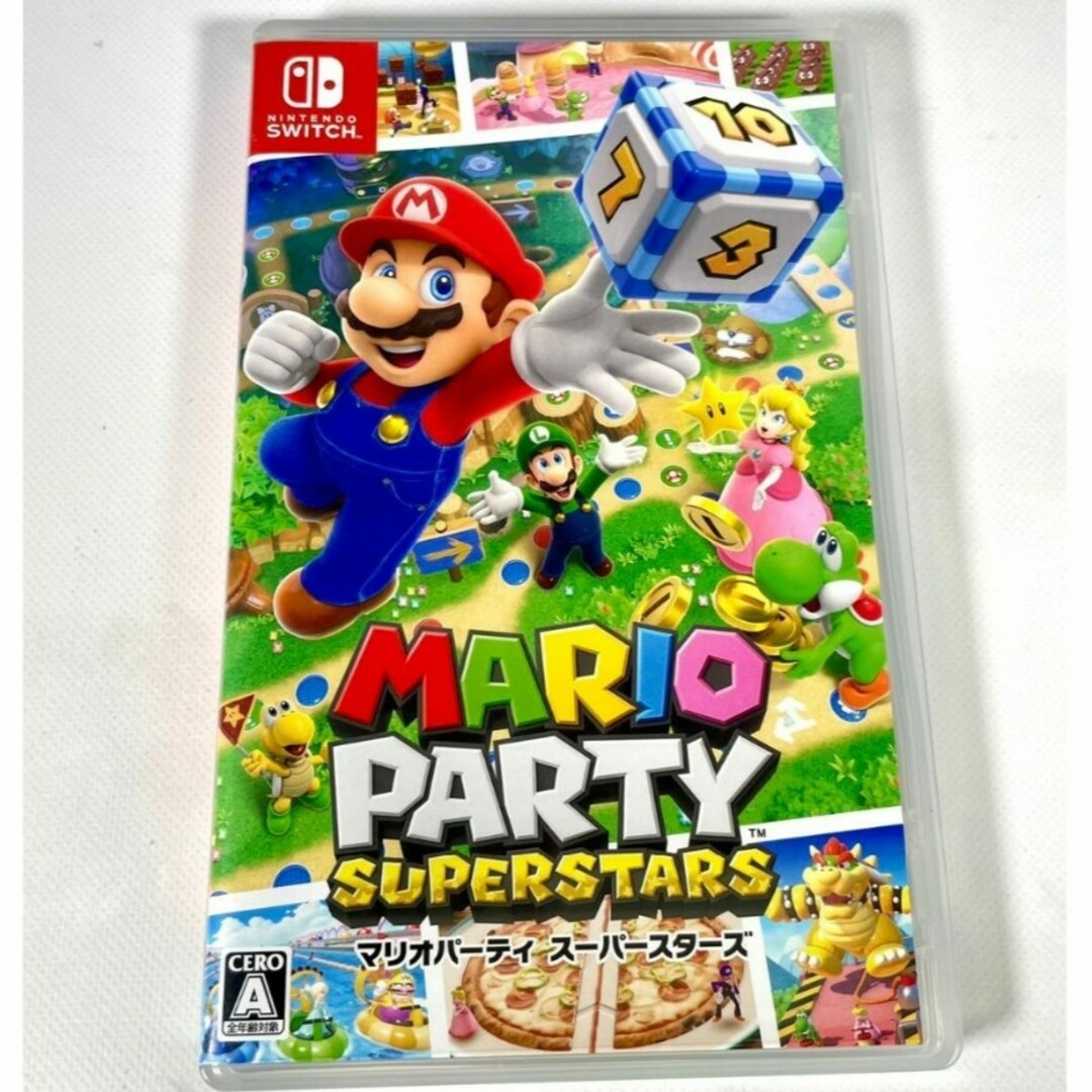 Nintendo Switch(ニンテンドースイッチ)のマリオパーティ スーパースターズ Switch エンタメ/ホビーのゲームソフト/ゲーム機本体(家庭用ゲームソフト)の商品写真