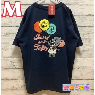 トムとジェリー　Tシャツ バルーン　風船　タフィー　レディース　Mサイズ(Tシャツ(半袖/袖なし))