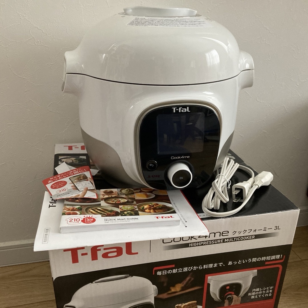 T-fal(ティファール)のT-fal クックフォーミー3L 一度のみ使用ほぼ新品 スマホ/家電/カメラの調理家電(調理機器)の商品写真