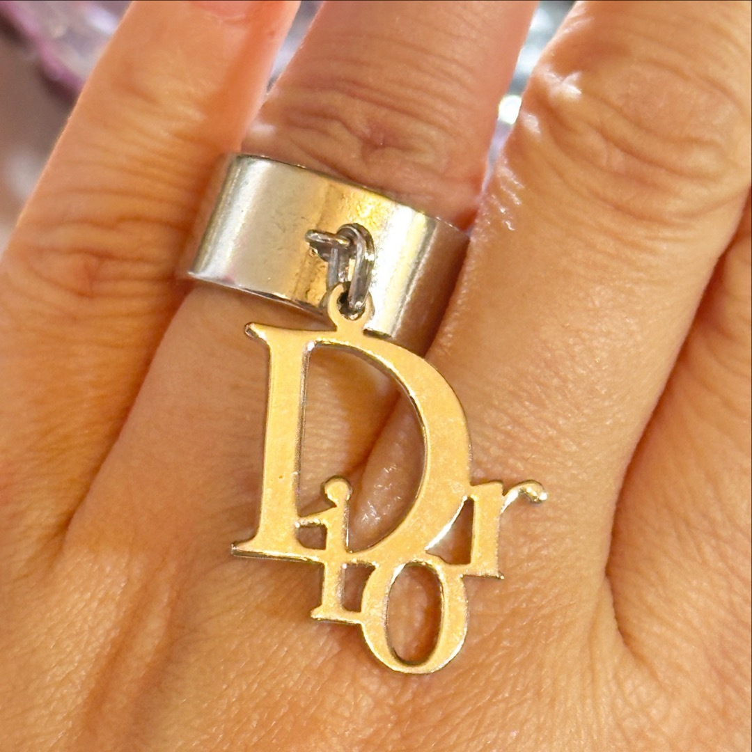 Dior(ディオール)の新品 ディオール Christmas Dior シルバー リング スイング 指輪 レディースのアクセサリー(リング(指輪))の商品写真
