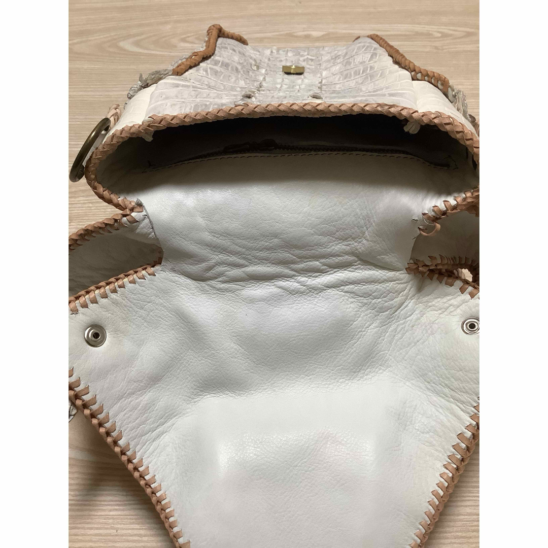 本物 新品 》 ヒマラヤ クロコダイル クロコ 鰐 剥製 ショルダー 本物 新品 》 ヒマラヤ クロコダイル クロコ 鰐 剥製 ショルダー