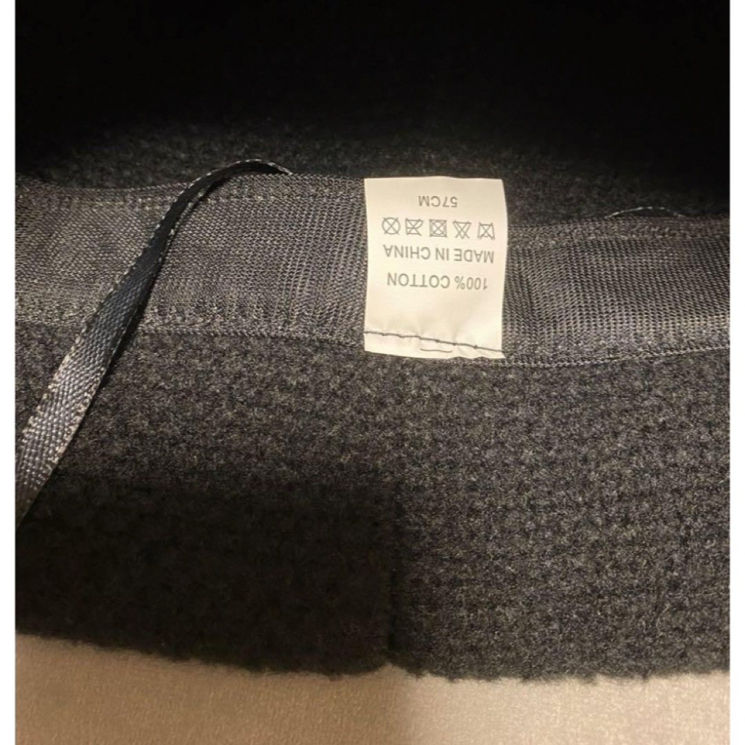 dholic(ディーホリック)の新品未使用 韓国 起毛 バケットハット ブラック 黒 レディースの帽子(ハット)の商品写真