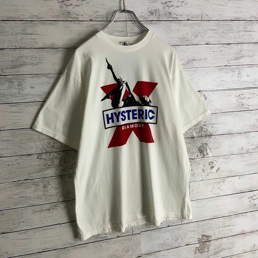 HYSTERIC GLAMOUR(ヒステリックグラマー)の9545【タグ付き】ヒステリックグラマー☆人気Lサイズヒスガールtシャツ入手困難 メンズのトップス(Tシャツ/カットソー(半袖/袖なし))の商品写真