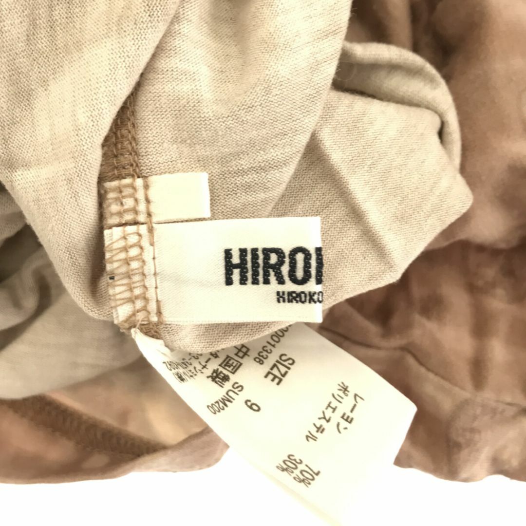 HIROKO BIS(ヒロコビス)のHIROKO BIS ヒロコビス トップス チュニック Uネック シアー レディースのトップス(チュニック)の商品写真