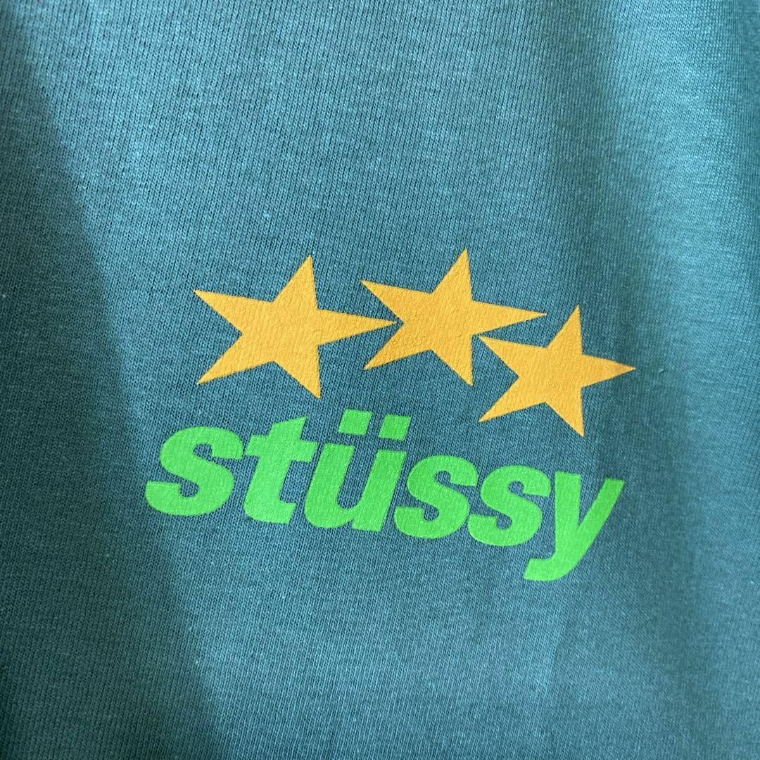 STUSSY(ステューシー)の【タグ付き、希少XL】STUSSY USAバックプリントTシャツ半袖ストリート メンズのトップス(Tシャツ/カットソー(半袖/袖なし))の商品写真