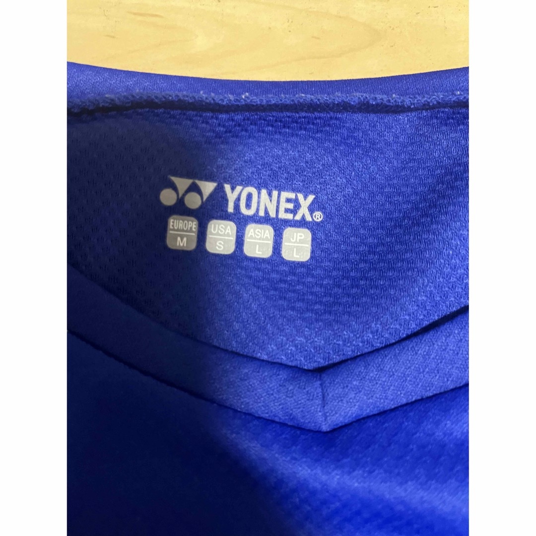 YONEX(ヨネックス)の美品　L 　バドミントン　テニス　ヨネックス　ノースリーブ　 ユニフォーム スポーツ/アウトドアのスポーツ/アウトドア その他(バドミントン)の商品写真