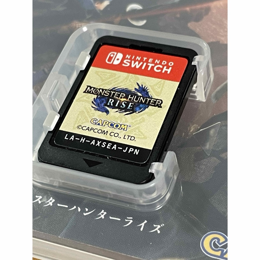 モンスターハンター ライズ  ソフト ニンテンドースイッチ 特典コードは使用済み エンタメ/ホビーのゲームソフト/ゲーム機本体(家庭用ゲームソフト)の商品写真