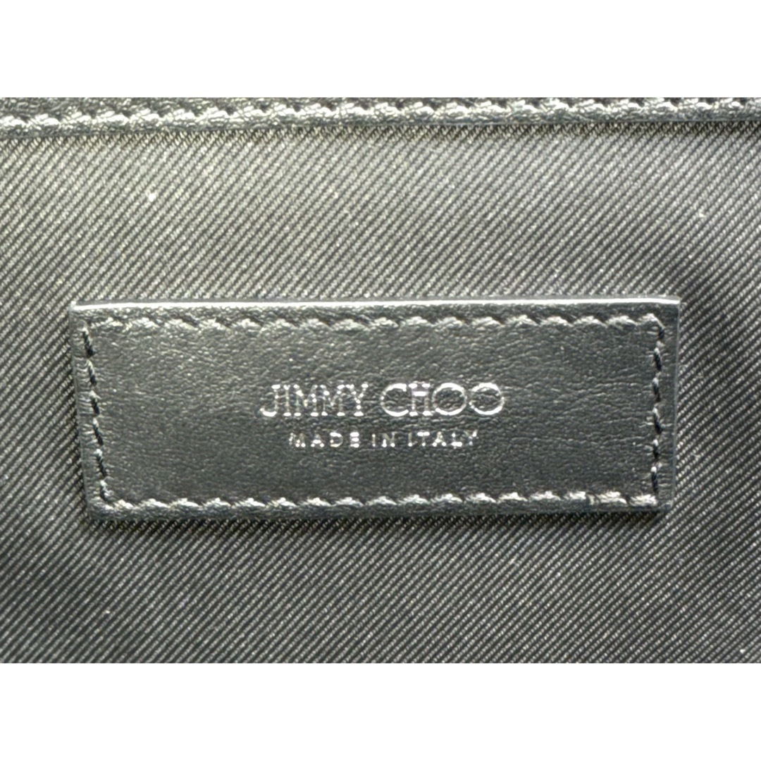 JIMMY CHOO(ジミーチュウ)の美品 JIMMY CHOO PIMLICO ホワイト パテントレザートートバッグ レディースのバッグ(トートバッグ)の商品写真