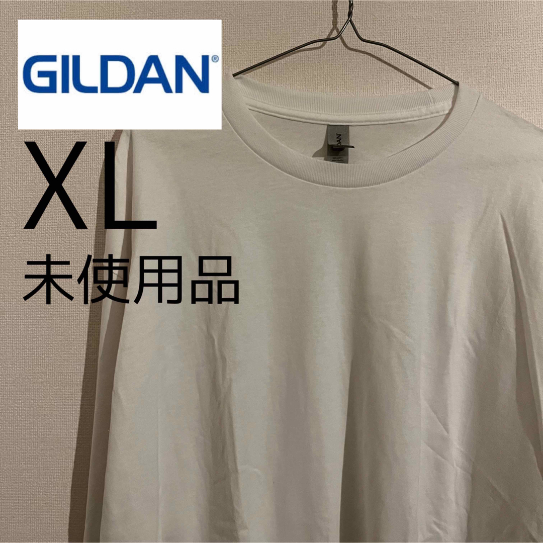 ギルダン GILDAN ロンT ウルトラコットン 6oz クルーネック XL メンズのトップス(Tシャツ/カットソー(七分/長袖))の商品写真