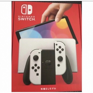 ニンテンドースイッチ(Nintendo Switch)のNintendo Switch 有機EL ホワイト　新品(家庭用ゲーム機本体)