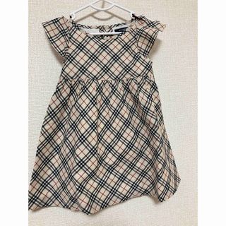 バーバリー(BURBERRY) 子供 ワンピース(女の子)(ストライプ)の通販 バーバリー(BURBERRY) 子供 ワンピース(女の子)(ストライプ)の通販