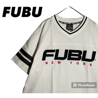 FUBU Tシャツ ゲームシャツ　ヒップホップTシャツ　フブTシャツ