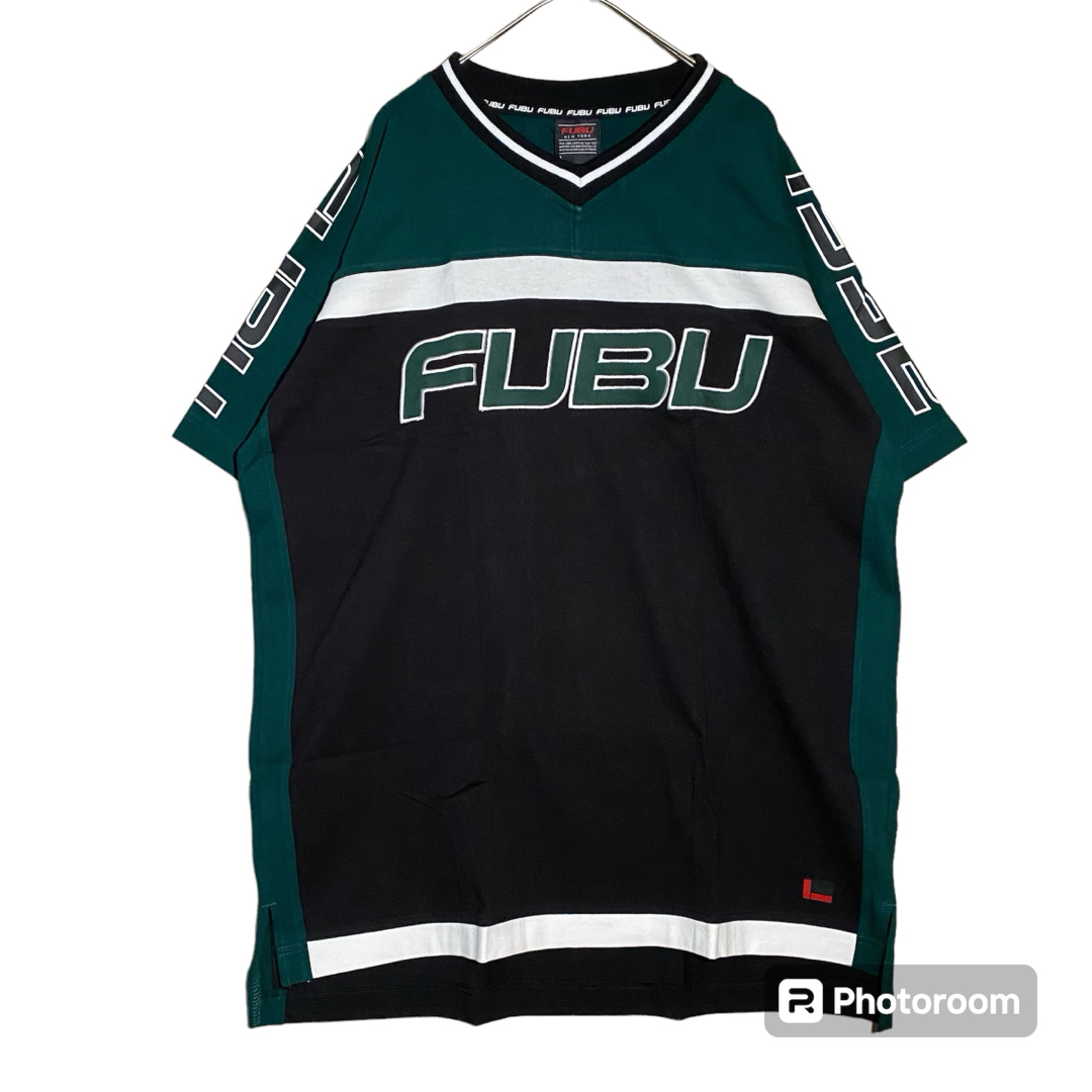 FUBU(フブ)のフブ Tシャツ フブ Tシャツ Ｌ　ゲームシャツ　ヒップホップFUBUTシャツ メンズのトップス(Tシャツ/カットソー(半袖/袖なし))の商品写真