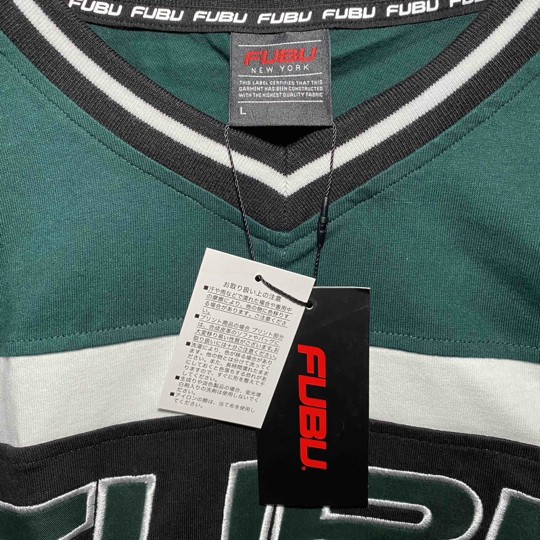 FUBU(フブ)のフブ Tシャツ フブ Tシャツ Ｌ　ゲームシャツ　ヒップホップFUBUTシャツ メンズのトップス(Tシャツ/カットソー(半袖/袖なし))の商品写真