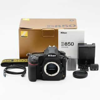 ショット数700回 Nikon D850 ブラック #3437(デジタル一眼)