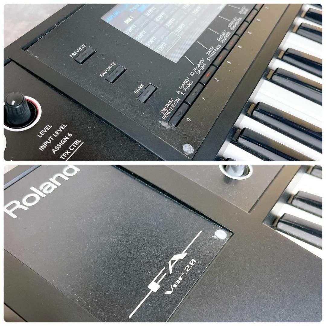 Roland(ローランド)の良品　ローランド　シンセサイザー　ミュージックワークステーション　FA-06 楽器の鍵盤楽器(キーボード/シンセサイザー)の商品写真