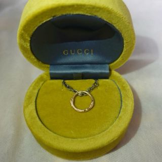 グッチ(Gucci)のGUCCI  グッチ  ネックレス　K18イエローゴールド(ネックレス)