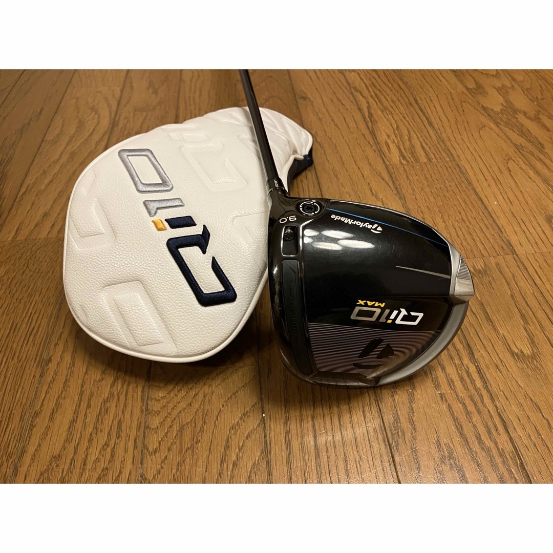 TaylorMade(テーラーメイド)の②Qi10 MAXドライバー （#1W:9°）  Diamana50 : SR スポーツ/アウトドアのゴルフ(クラブ)の商品写真