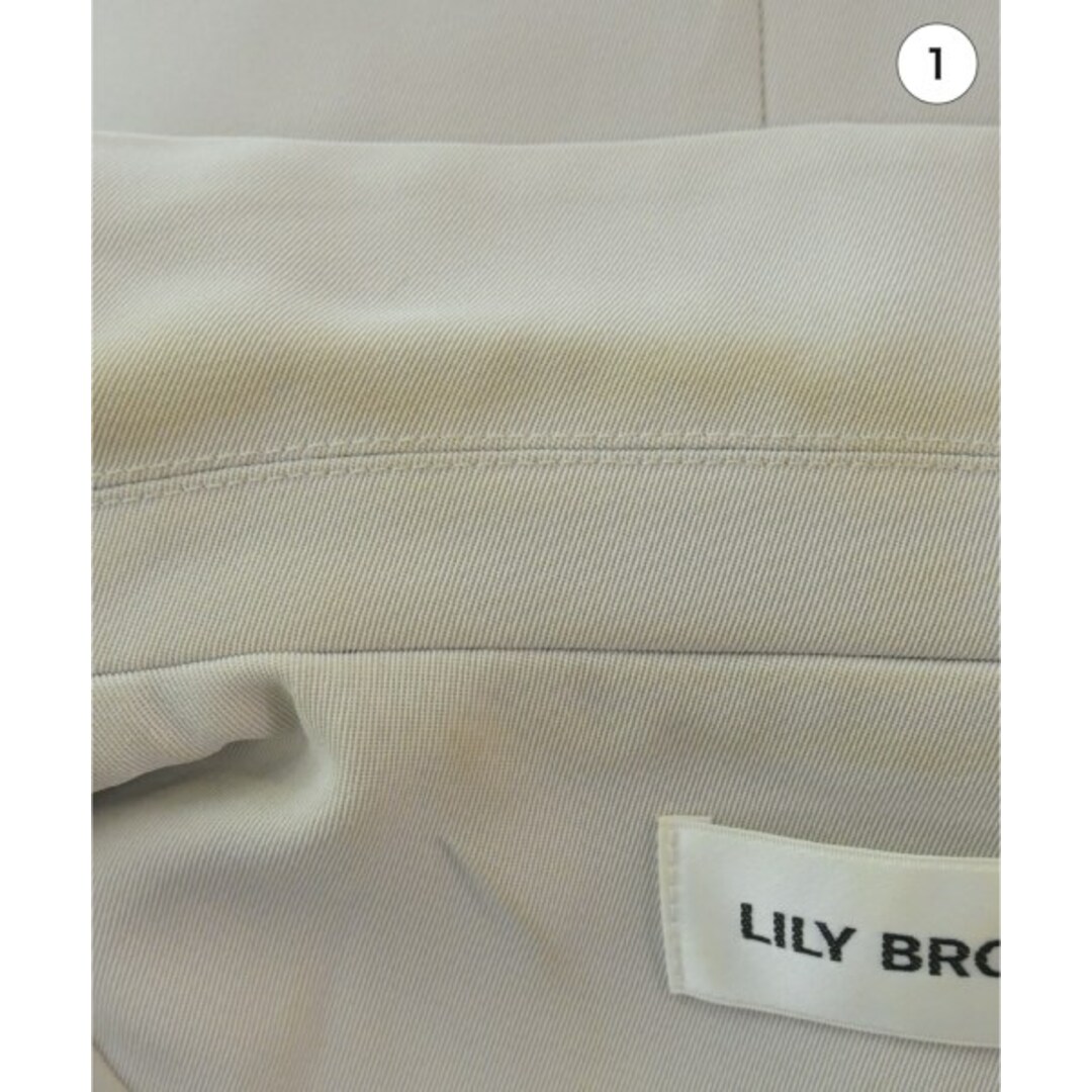 Lily Brown(リリーブラウン)のLILY BROWN リリーブラウン ジャケット ONE ベージュ 【古着】【中古】 レディースのジャケット/アウター(その他)の商品写真