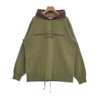 シュプリーム(Supreme)のSupreme シュプリーム パーカー L カーキ 【古着】【中古】(パーカー)