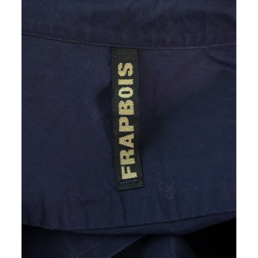 FRAPBOIS(フラボア)のFRAPBOIS フラボア カジュアルシャツ 2(M位) 紺 【古着】【中古】 メンズのトップス(シャツ)の商品写真