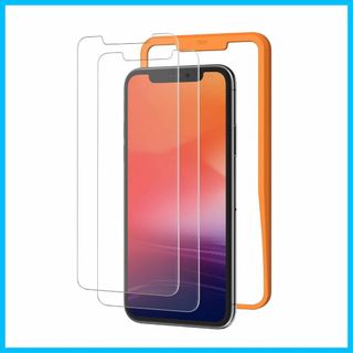 【人気商品】NIMASO ガラスフィルム iPhone11 Pro Max/iP(その他)