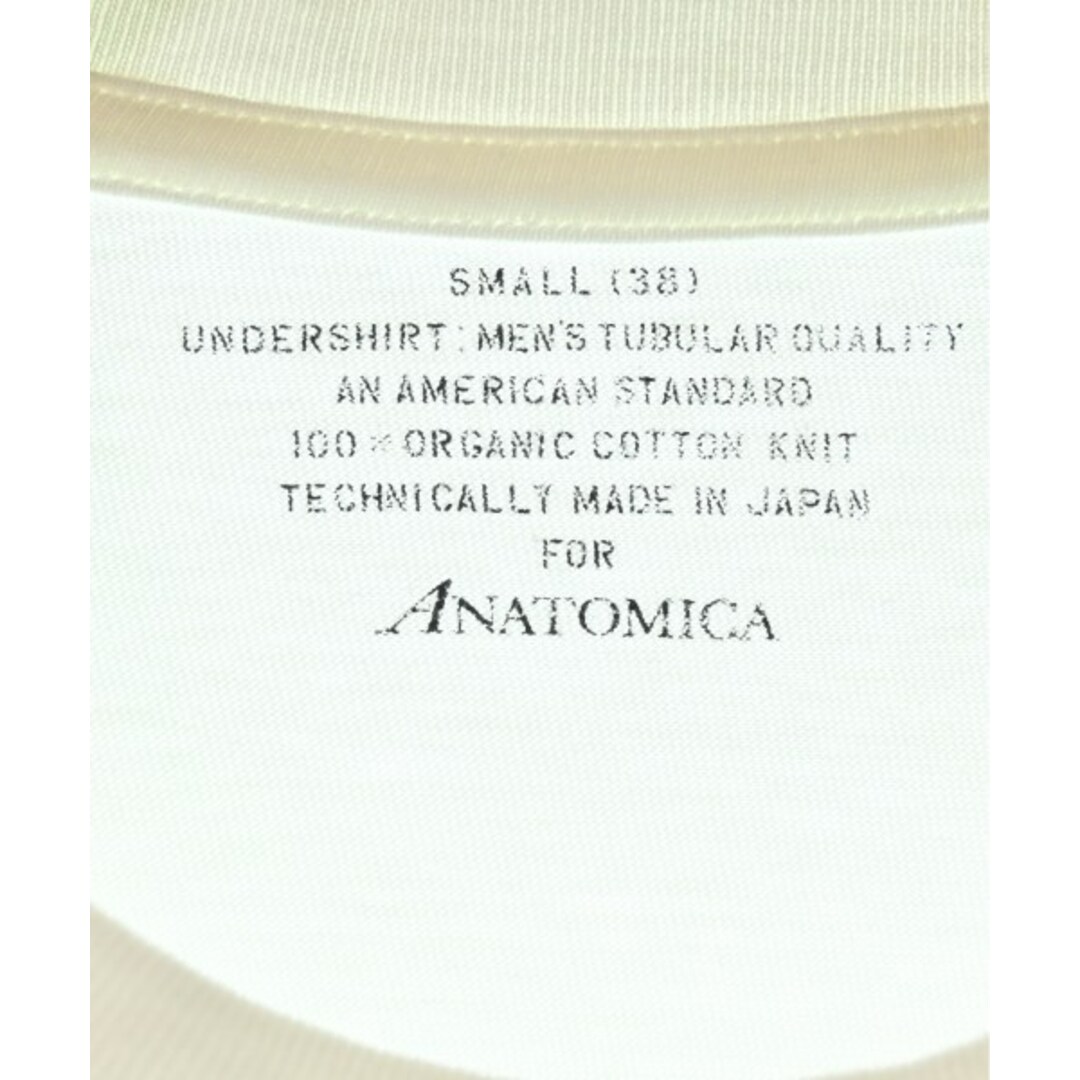 ANATOMICA(アナトミカ)のANATOMICA アナトミカ Tシャツ・カットソー S 白 【古着】【中古】 メンズのトップス(Tシャツ/カットソー(半袖/袖なし))の商品写真