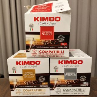 ドルチェグスト カプセル 16×3箱 48個 kimbo キンボ イタリア