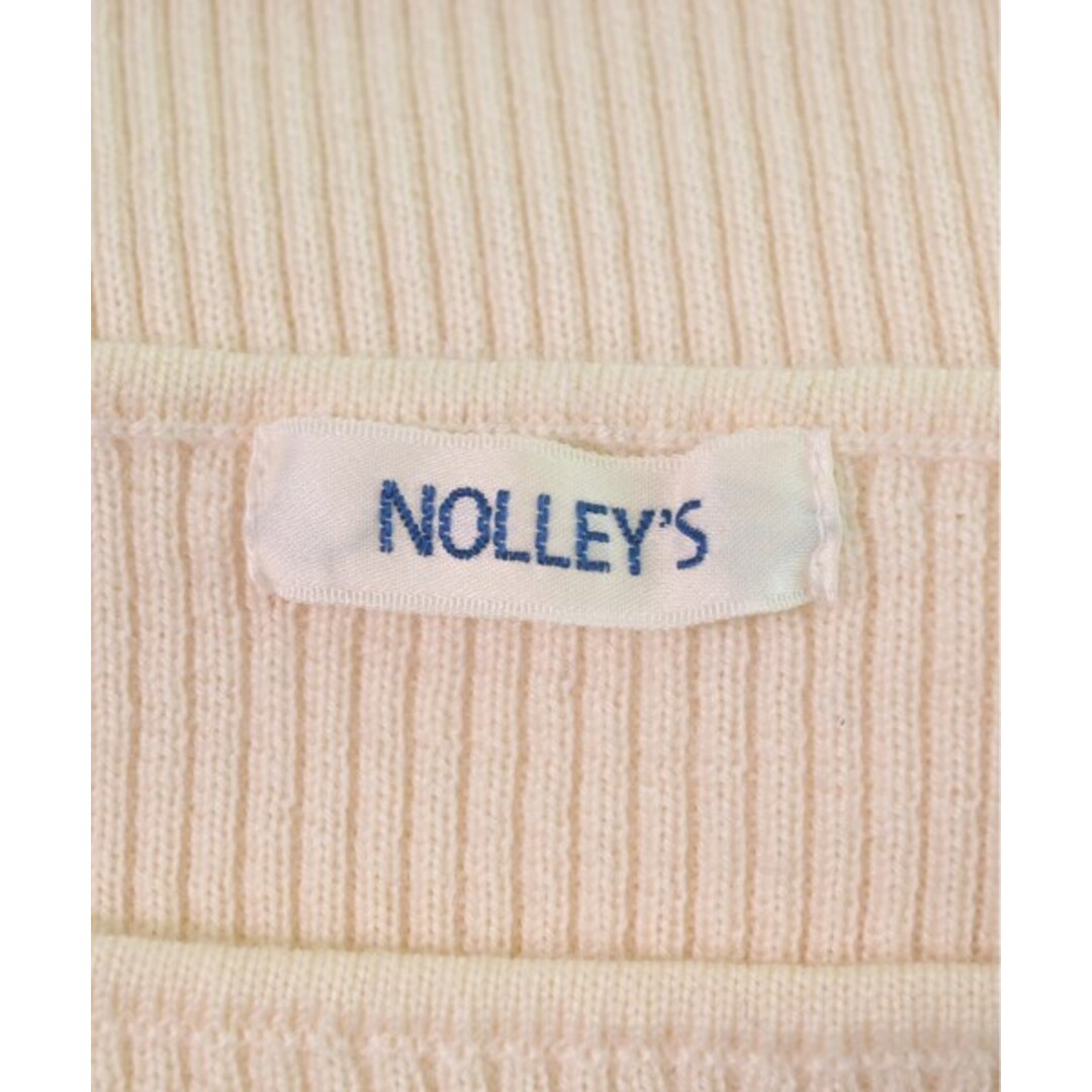 NOLLEY'S(ノーリーズ)のNolley's ノーリーズ ニット・セーター 36(S位) クリーム 【古着】【中古】 レディースのトップス(ニット/セーター)の商品写真