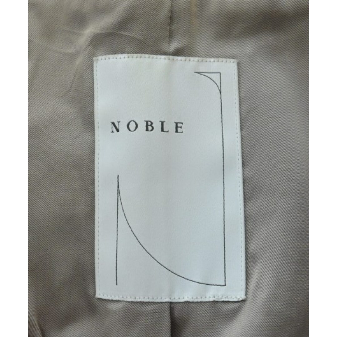 Noble(ノーブル)のNOBLE ノーブル コート（その他） 36(S位) ベージュ系 【古着】【中古】 レディースのジャケット/アウター(その他)の商品写真