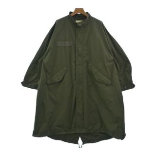 BEAMS BOY ビームスボーイ モッズコート F カーキ 【古着】【中古】