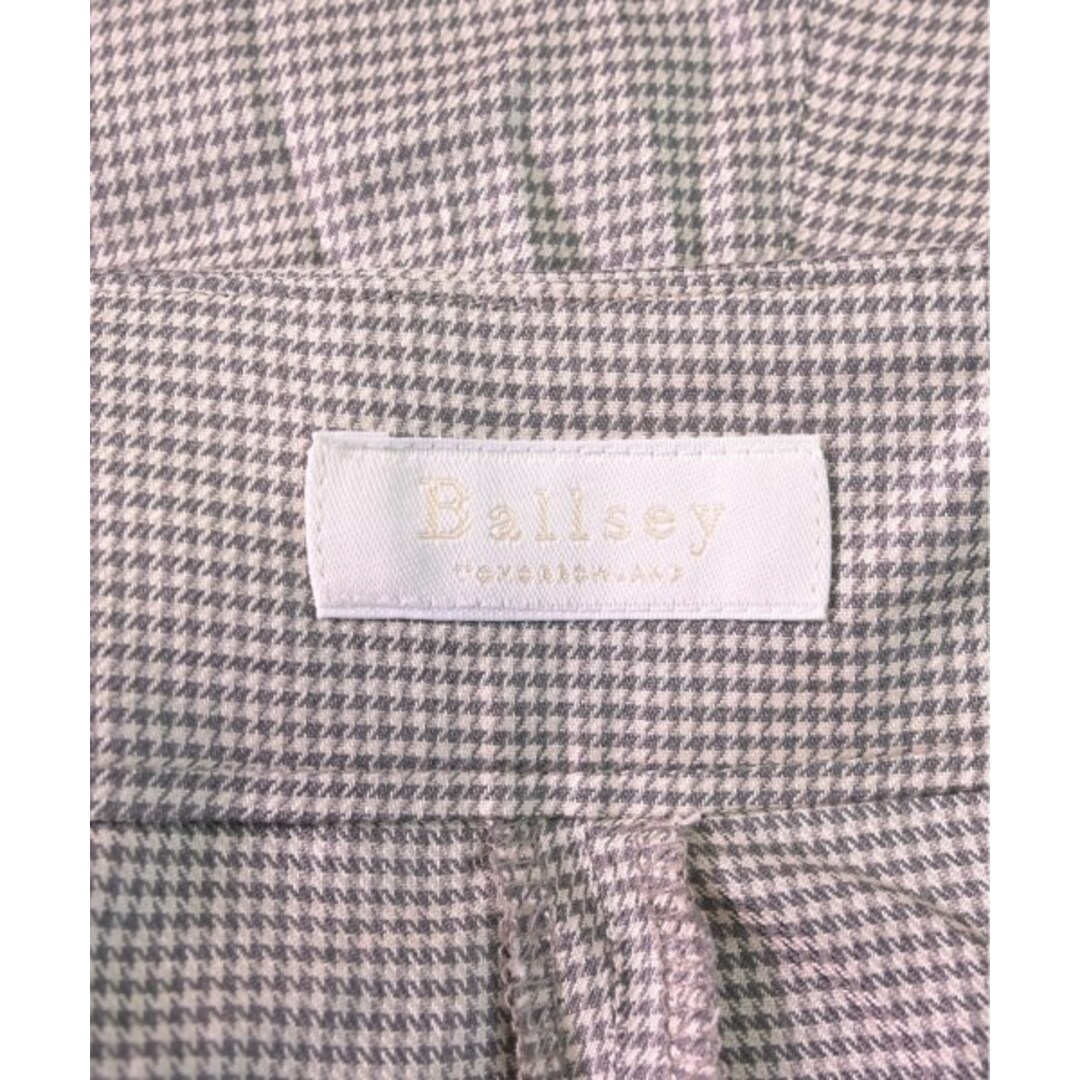 Ballsey(ボールジィ)のBallsey パンツ（その他） 34(S位) グレー系x白(千鳥格子) 【古着】【中古】 レディースのパンツ(その他)の商品写真