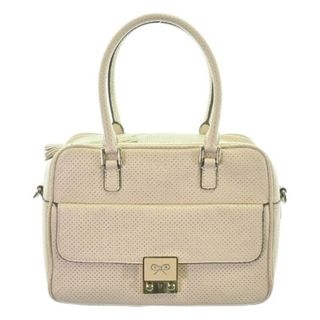 ANYA HINDMARCH アニヤ　ハインドマーチ ハンドバッグ - ベージュ 【古着】【中古】