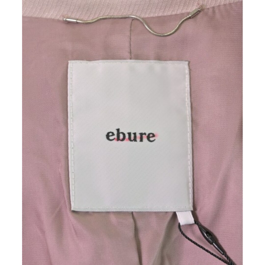 ebure(エブール)のebure エブール チェスターコート 36(S位) ピンク 【古着】【中古】 レディースのジャケット/アウター(チェスターコート)の商品写真