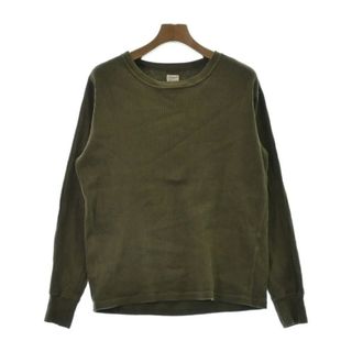 フィグベル(PHIGVEL)のPHIGVEL フィグベル Tシャツ・カットソー 36(S位) カーキ 【古着】【中古】(Tシャツ/カットソー(半袖/袖なし))