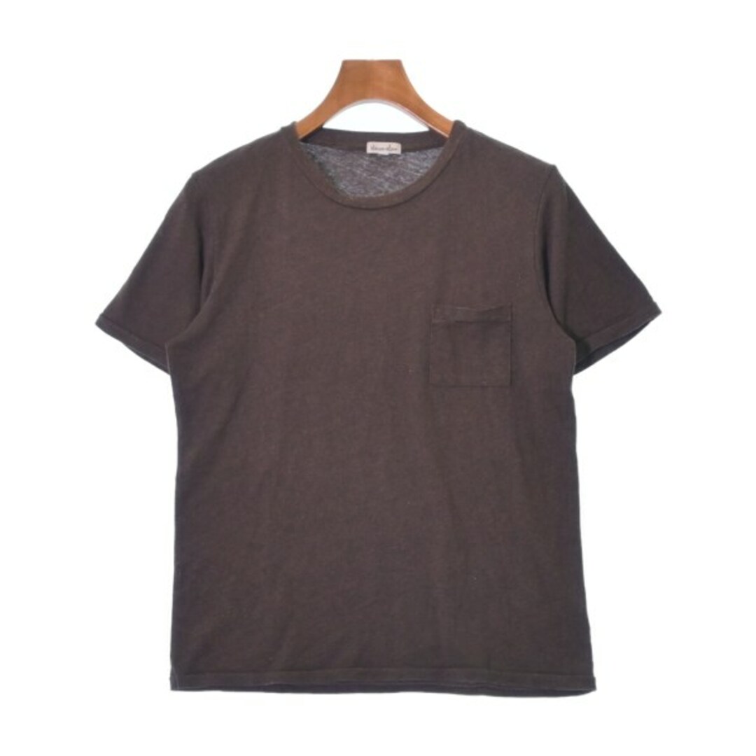 steven alan(スティーブンアラン)のsteven alan スティーブンアラン Tシャツ・カットソー M 茶 【古着】【中古】 メンズのトップス(Tシャツ/カットソー(半袖/袖なし))の商品写真