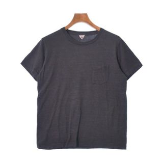 フィルメランジェ(FilMelange)のFilMelange フィルメランジェ Tシャツ・カットソー 4(L位) 黒系 【古着】【中古】(Tシャツ/カットソー(半袖/袖なし))