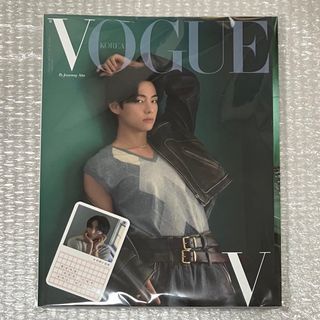 ボウダンショウネンダン(防弾少年団(BTS))のVOGUE KOREA BTS V 表紙 2022 10月号 雑誌 トレカ和訳付(アイドルグッズ)