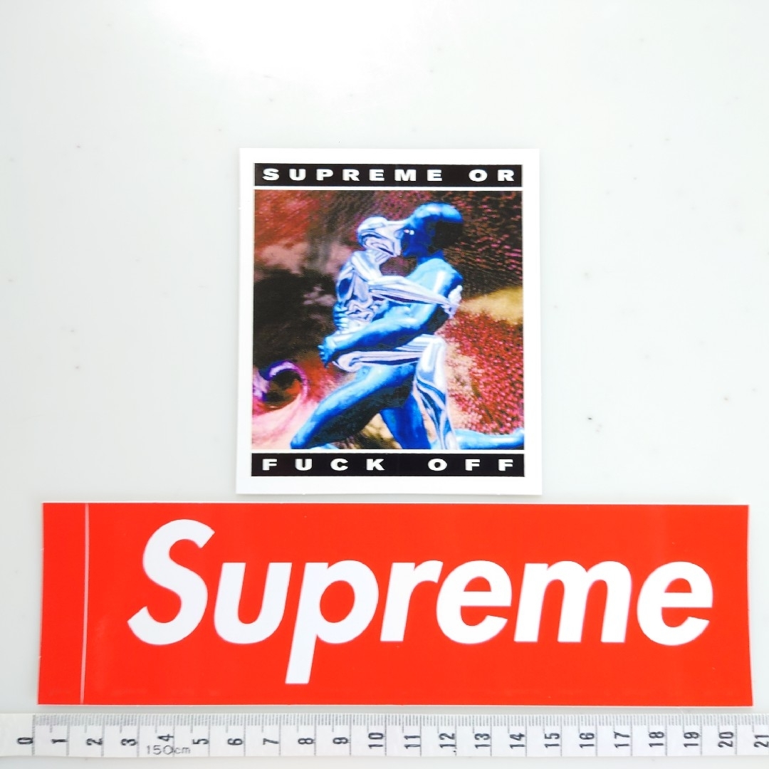 Supreme(シュプリーム)のシュプリーム ステッカー 2枚セット CYBER KISS 17SS メンズのファッション小物(その他)の商品写真