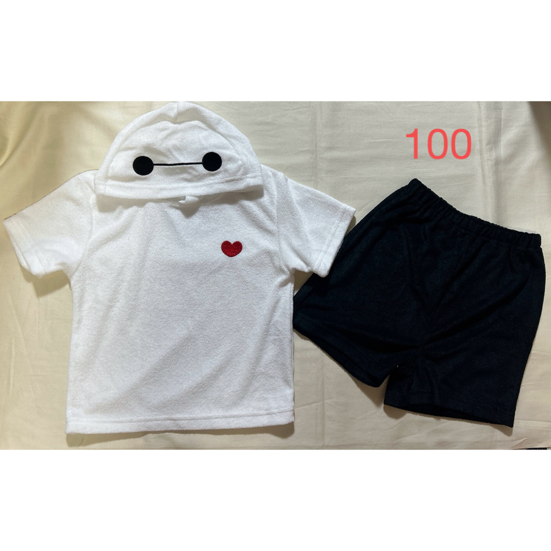 ベイマックス  なりきり　半袖　パジャマ　100 キッズ/ベビー/マタニティのキッズ服男の子用(90cm~)(パジャマ)の商品写真