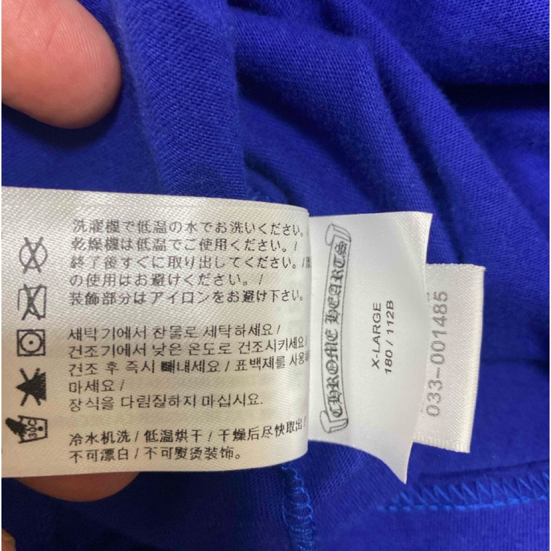Chrome Hearts(クロムハーツ)のクロムハーツ ブルースター ロンT 青XL アメリカ製 メンズのトップス(Tシャツ/カットソー(七分/長袖))の商品写真