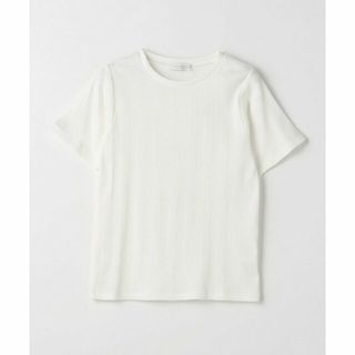 アデイインザライフ(a day in the life)の【OFF WHITE】ハリヌキリブ クルーネックTシャツ <A DAY IN THE LIFE>(カットソー(長袖/七分))