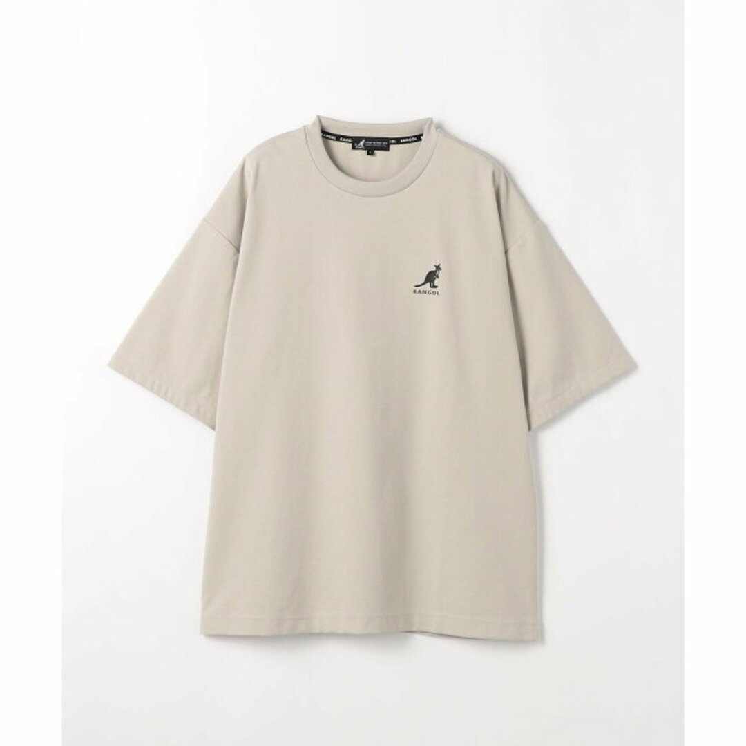 a day in the life(アデイインザライフ)の【BEIGE】<KANGOL> ワンポイント クルーネック Tシャツ <A DAY IN THE LIFE> メンズのトップス(Tシャツ/カットソー(半袖/袖なし))の商品写真