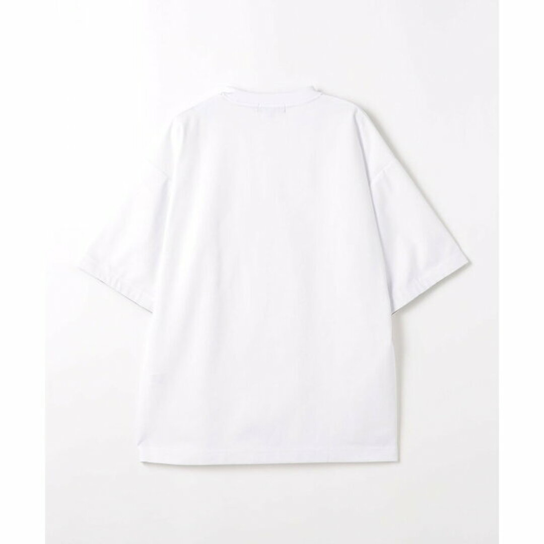 a day in the life(アデイインザライフ)の【WHITE】<KANGOL> ワンポイント クルーネック Tシャツ <A DAY IN THE LIFE> メンズのトップス(Tシャツ/カットソー(半袖/袖なし))の商品写真