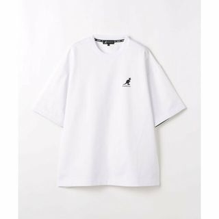 アデイインザライフ(a day in the life)の【WHITE】KANGOL ワンポイント クルーネック Tシャツ <A DAY IN THE LIFE>(Tシャツ/カットソー(半袖/袖なし))