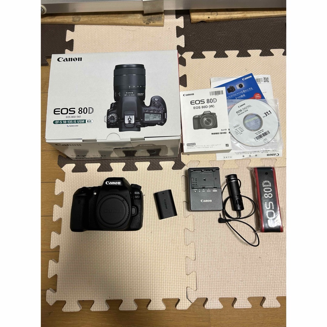 Canon(キヤノン)のCanon EOS 80Dボディ スマホ/家電/カメラのカメラ(デジタル一眼)の商品写真