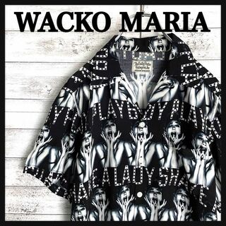 ワコマリア(WACKO MARIA)の9602【総柄デザイン】ワコマリア☆希少カラー半袖シャツ　入手困難　美品(シャツ)